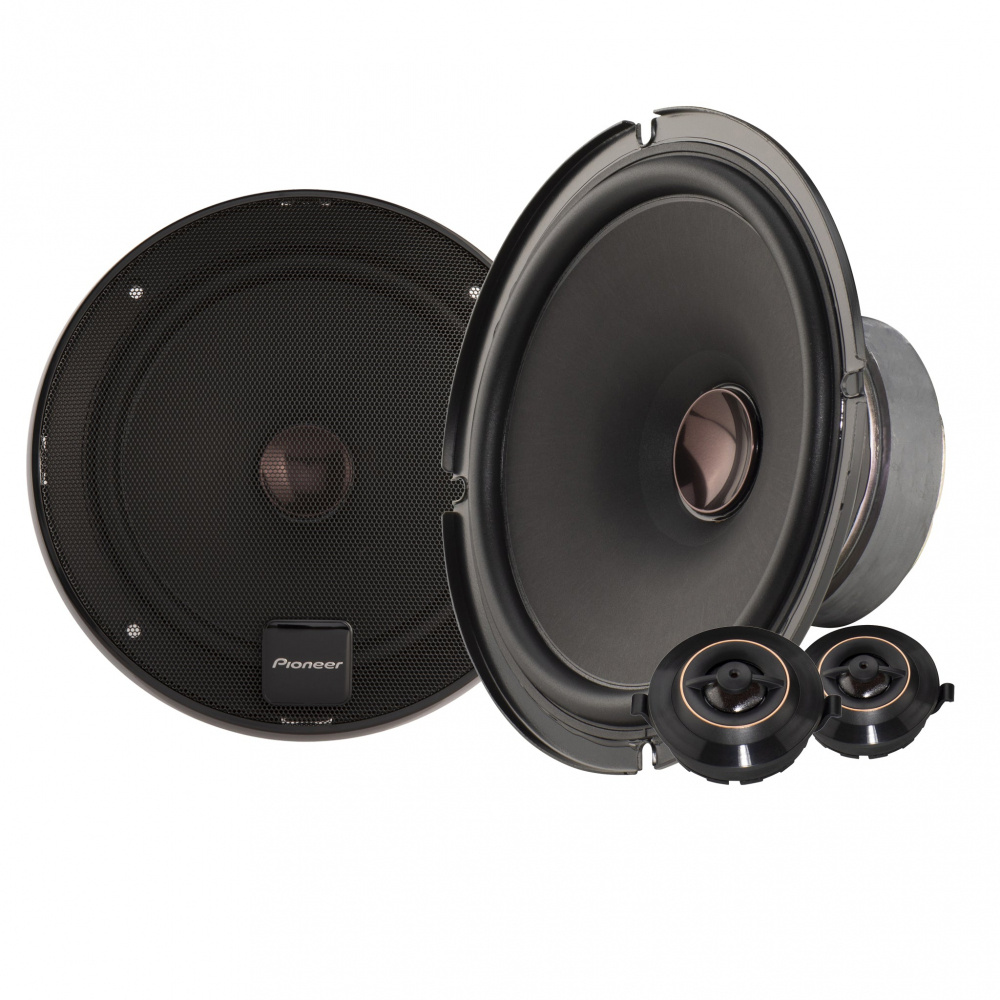 Pioneer Bocina para Auto TS-D65C, 90W RMS, 2 Vías, 84dB, 6.5", 2 Piezas