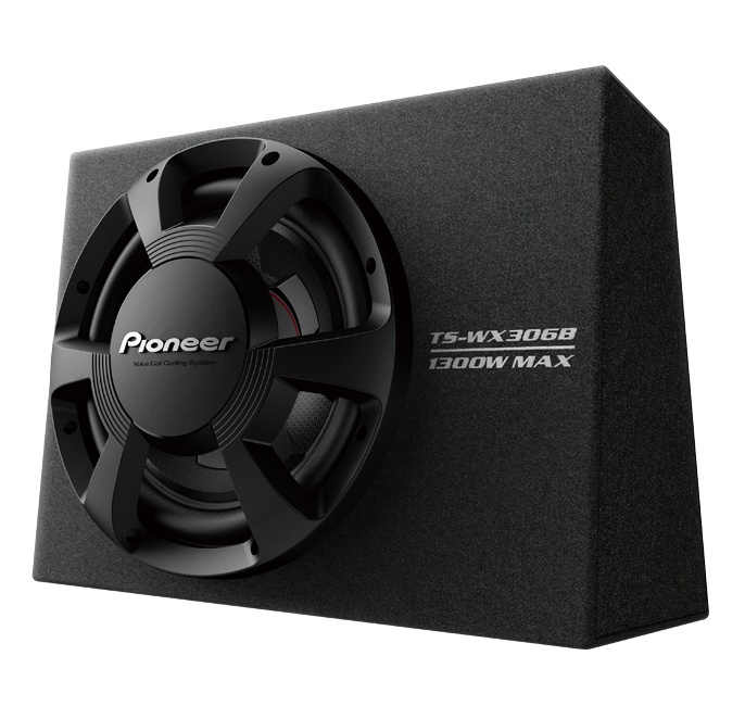 Pioneer Bocina para Auto TS-WX306B, 1300W, Subwoofer, 96dB, 12"
