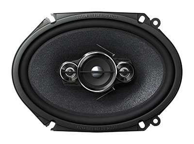 Pioneer Bocina para Auto TS-A6886R, 350W, 4 Vías, 91dB, 6" x 8"