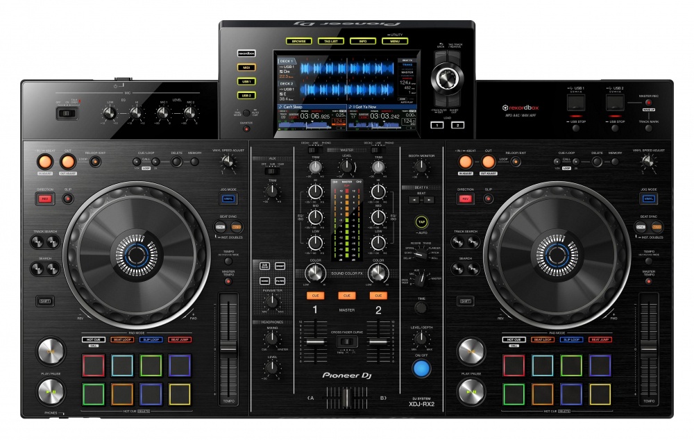 Pioneer Controlador XDJ-RX2, 2 Canales, 3x USB, Negro