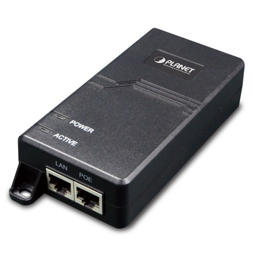 Planet Inyector Ultra Power over Ethernet 10/100/1000 POE-173, 2x RJ-45, 60W