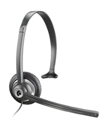 Plantronics Headset Monoaural M214C, Alámbrico, 2.5mm, Negro