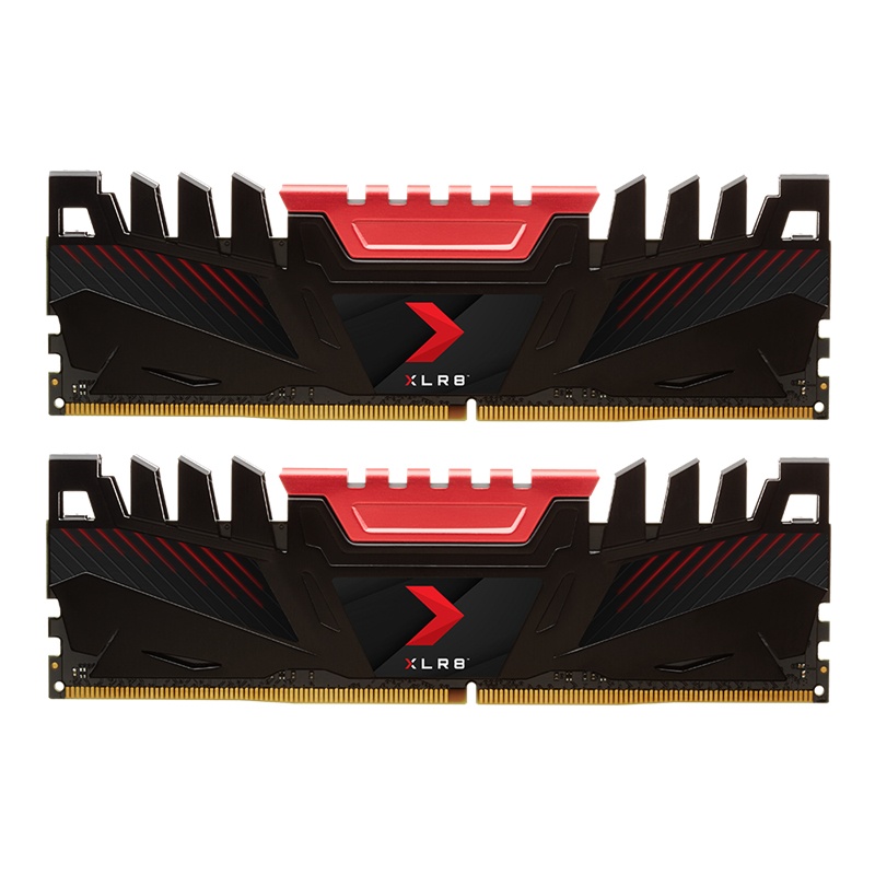 Kit Memoria RAM PNY XLR8 DDR4, 3200MHz, 16GB (2 x 8GB), Non-ECC, CL16, XMP