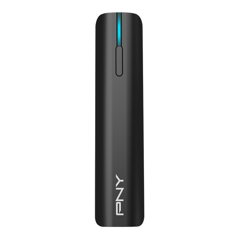 Cargador Portátil PNY Power Bank PowerPack T2200, 2200mAh, Negro 