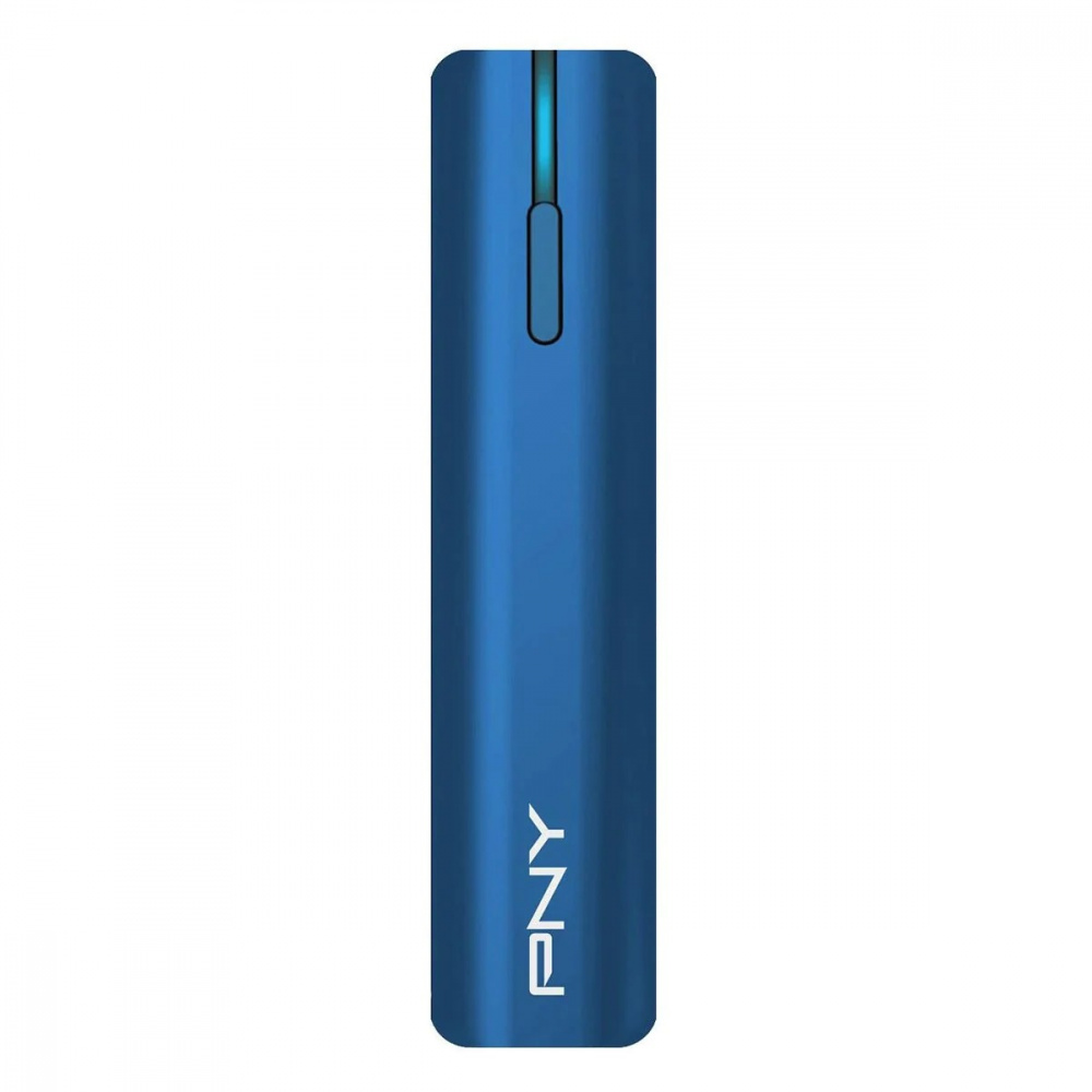 Cargador Portátil PNY Power Bank PowerPack T2200, 2200mAh, Azul 