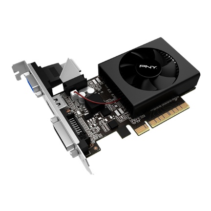 Tarjeta de Video PNY NVIDIA GeForce GT 710, 2GB 64-bit DDR3, PCI Express 2.0 x8