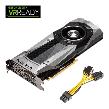 Tarjeta de Video PNY NVIDIA GeForce GTX 1070 Founders Edition, 8GB 256-bit GDDR5, PCI Express 3.0 x16