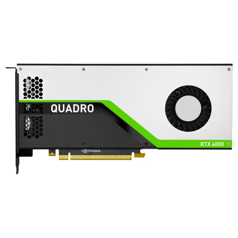 Tarjeta de Video PNY NVIDIA Quadro RTX 4000, 8GB 256-bit GDDR6, PCI Express x16 3.0 - incluye Adaptador 1x DisplayPort - DVI, 1x DisplayPort - HDMI, 1x USB-C - DisplayPort