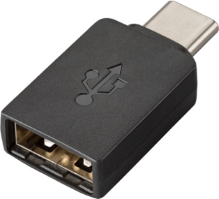 Poly Adaptador USB-C Macho - USB-A Hembra