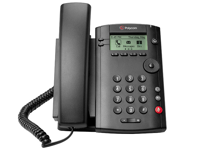 Poly Teléfono IP VVX 101, Alámbrico, Altavoz, Negro