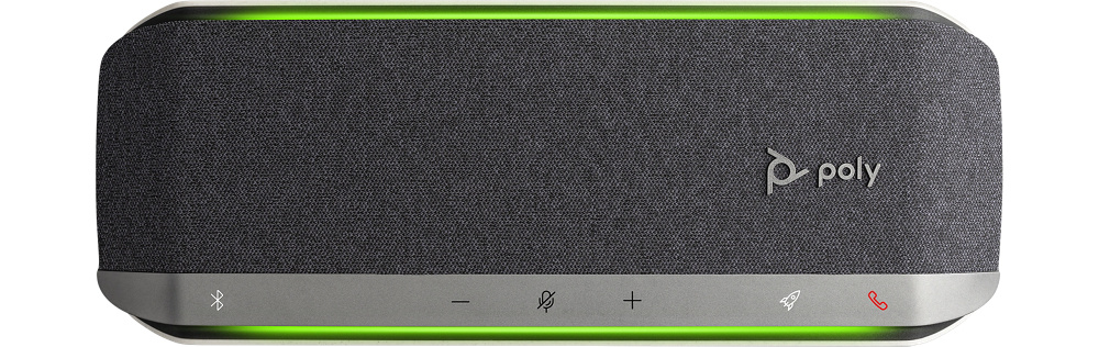 Poly Altavoz Portátil Sync 40, Bluetooth, Inalámbrico/Alámbrico, Negro