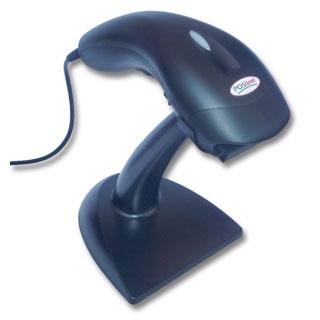 POSline SC2150B Lector de Código de Barras CCD, 1D - Incluye Cable USB y Base