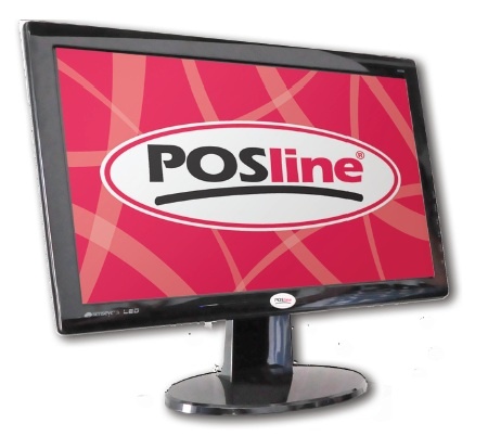 POSline M18 LED 18.5'', Negro