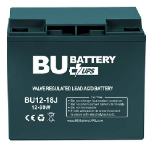 Power-All Batería Sellada BU12-18J, VRLA, 12V, 18Ah