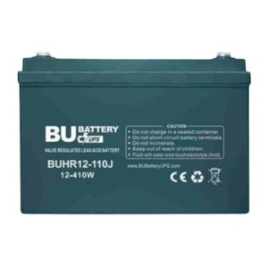 Power-All Batería Sellada BUHR12-110J, VRLA, 12V, 110Ah