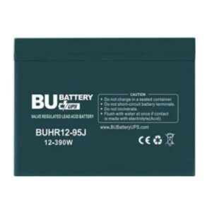 Power-All Batería Sellada BUHR12-95J, VRLA, 12V, 95Ah