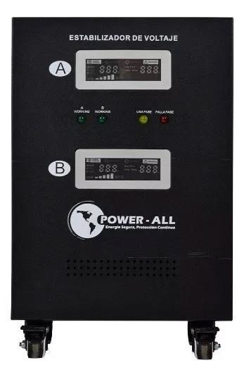 Regulador Power-All PA CMS-215P, 15kW, 15kVA, Entrada 120 - 208V, Salida 120 - 208V, 1 Salida