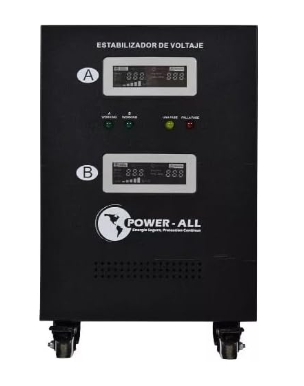 Regulador Power-All PA CMS-220P, 20kW, 20kVA, Entrada 220V, Salida 220V, 1 Salida