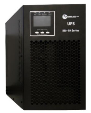 No Break Power-All KR+19-3000UN Doble Conversión en Línea, 27kW, 3300VA, Entrada 80V - 150V, Salida 100V - 127V, 6 Salidas