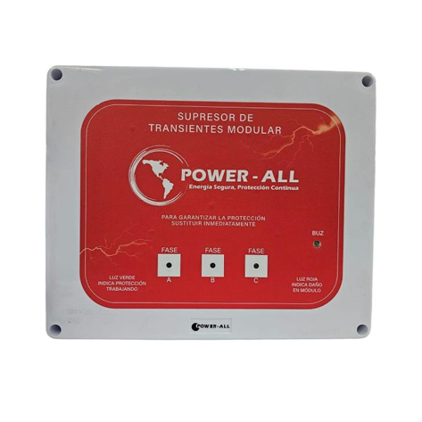Power-All Supresor de Picos PA TM 41200, Fase/Neutro/Tierra, 1200 kA