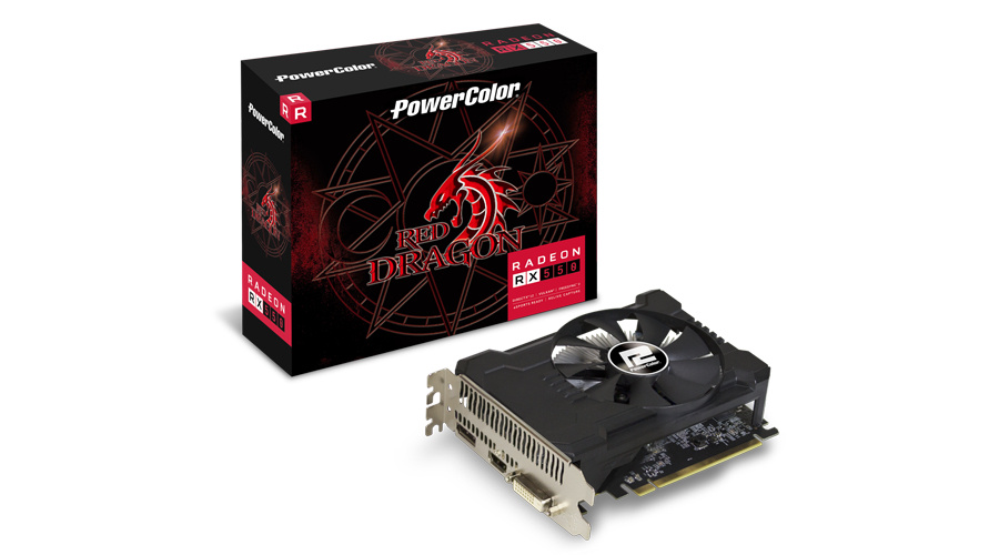 Tarjeta de Video PowerColor AMD Radeon RX 550 Red Dragon OC, 2GB 128 ...