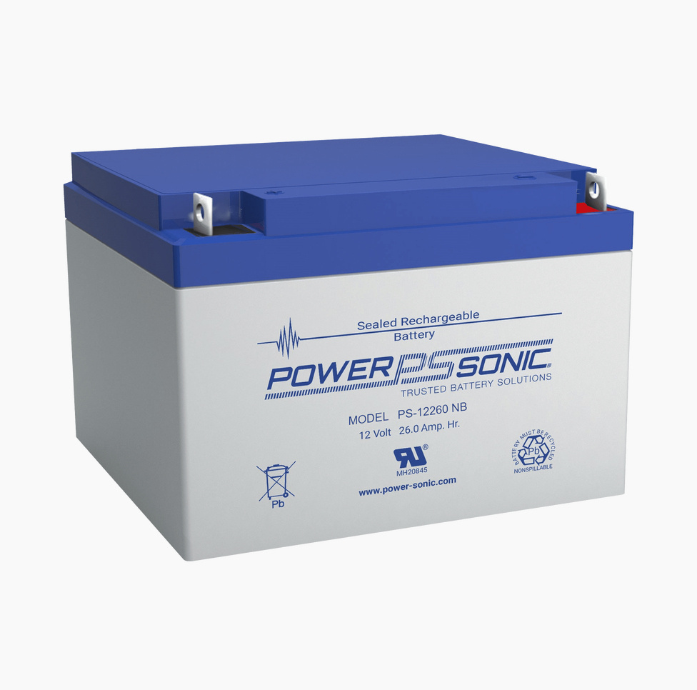 Power Sonic Batería de Reemplazo para No Break PS-12260-B, 12V, 26Ah