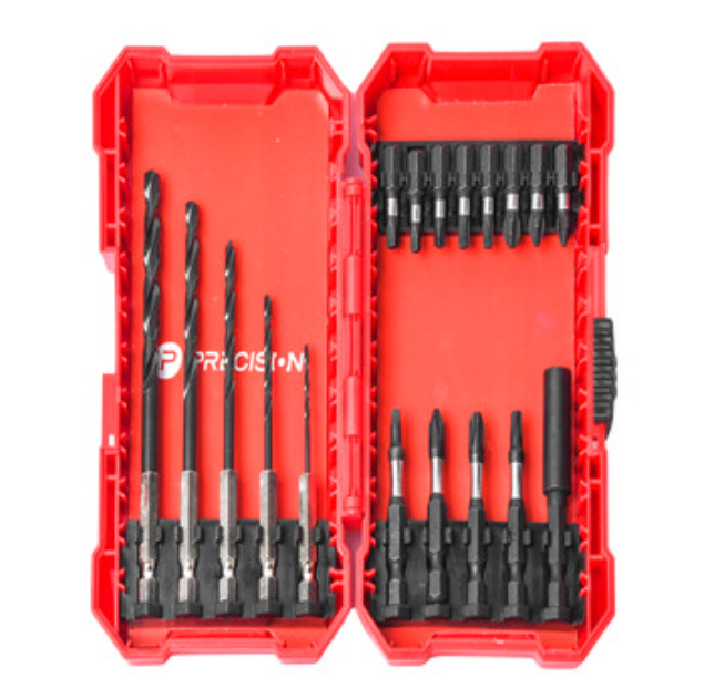 Precision Broca de Acero PST-C010-02, 1/4", para Metal/Plástico/Madera