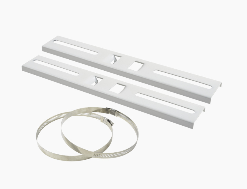 Precision Montaje de Poste para Gabinetes PST-MOUNT-POLE-V2, Metal, Gris