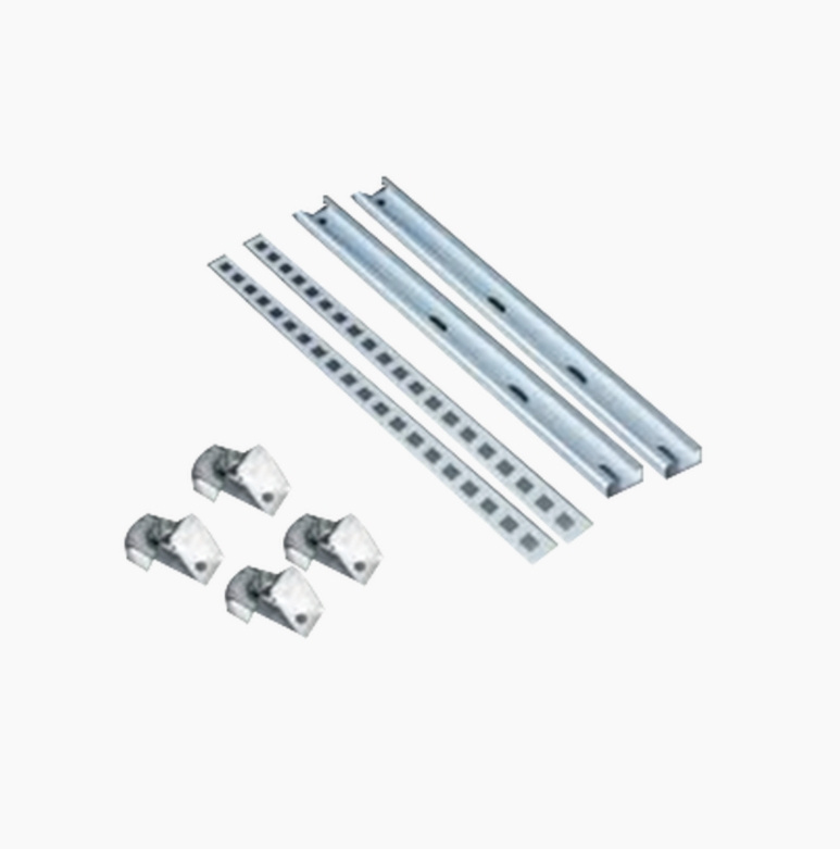 Precision Kit de Herrajes Metálicos para Gabinete, 2 Piezas