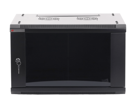 Precision Gabinete para Pared 19" PSTC-06-645-BDG, 6U, hasta 60kg