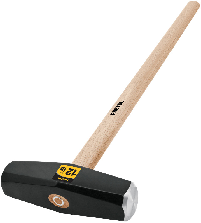 Marro Pretul MD-8MP, 3.6Kg, 91cm, con Mango de Madera