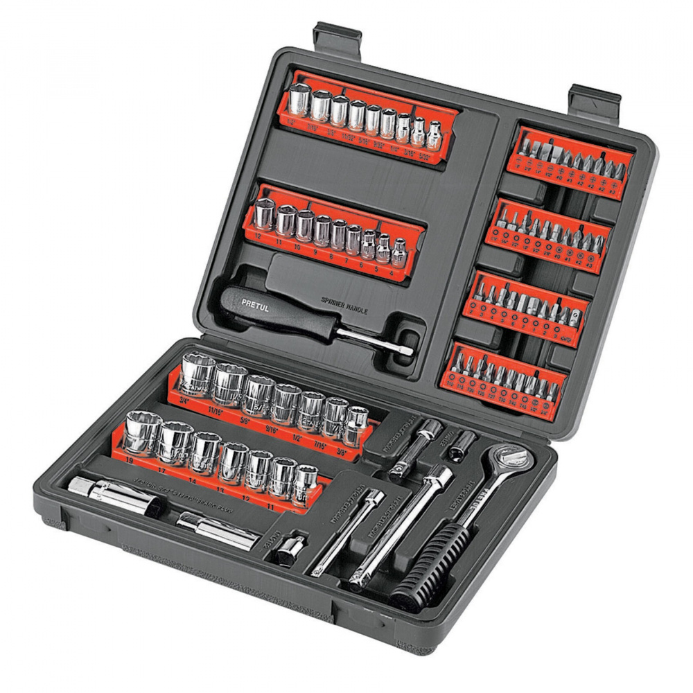 Pretul Kit de Herramientas SET-90, 81 Piezas