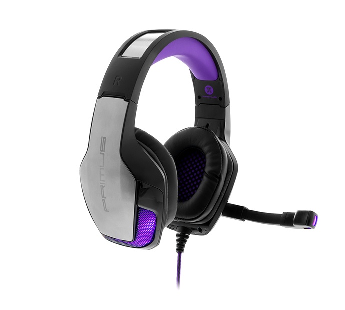 Primus Audífonos Gamer Arcus 250S, Alámbrico, 2.1 Metros, USB, Negro/Plata