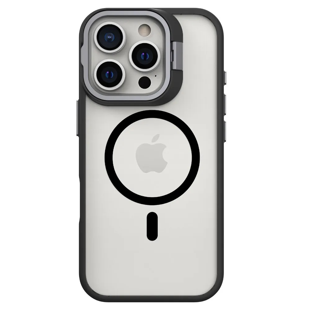 Prodigee Funda Kickit para iPhone 16 Pro Max, Negro