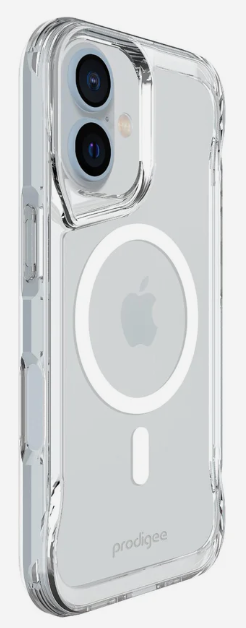 Prodigee Funda Super Hero para iPhone 17, Transparente