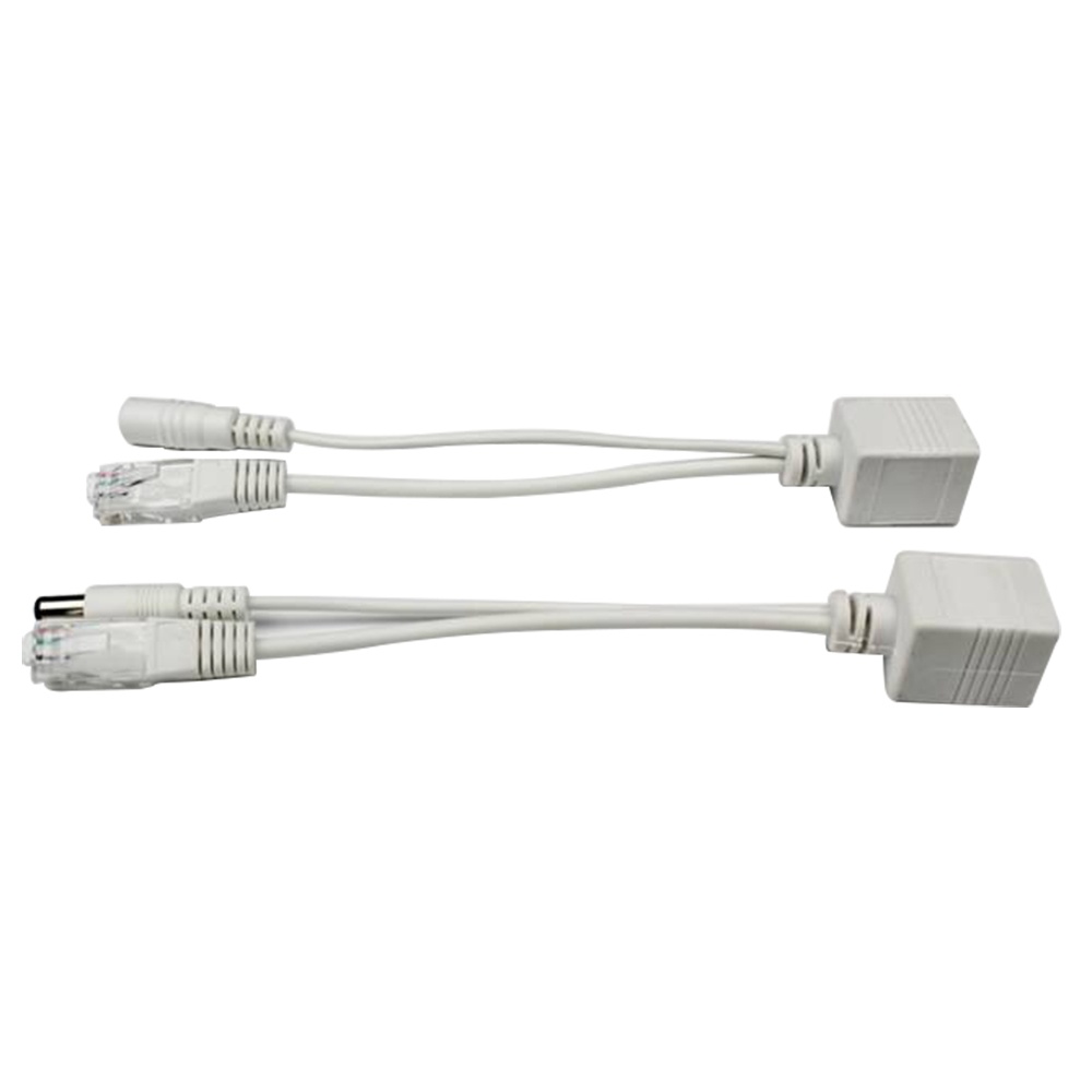 Provision-ISR Transmisor y Receptor de Alimentación Ethernet No-PoE, 2x RJ-45, Blanco