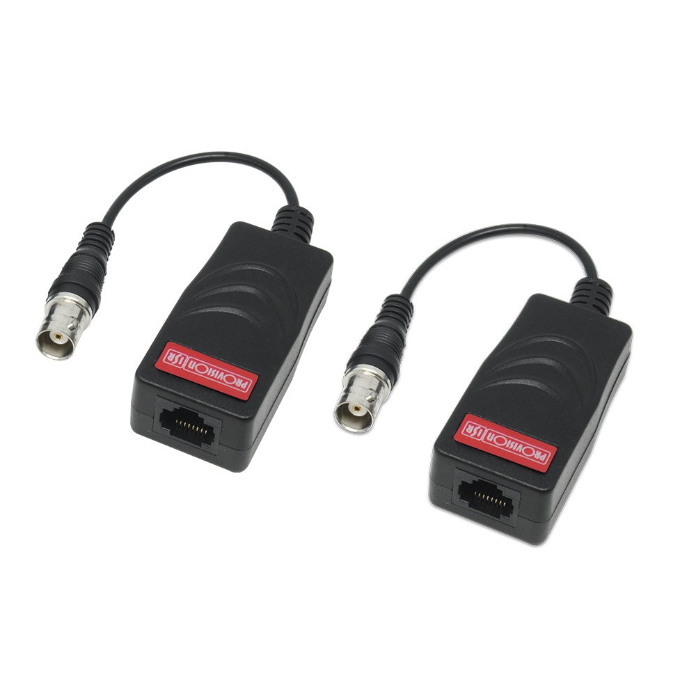 Provision-ISR Extensor de Video RG-59 Alámbrico Cat5e, 1 Puerto RJ-45, hasta 150 Metros