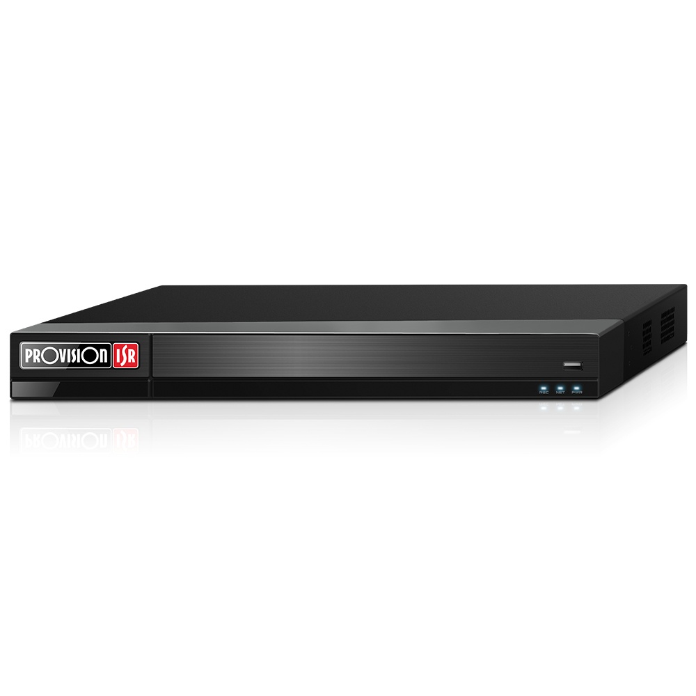 Provision-ISR NVR de 32 Canales NVR8-32800F(1U) para 2 Discos Duros, máx. 8TB, 1x USB 2.0, 1x RJ-45