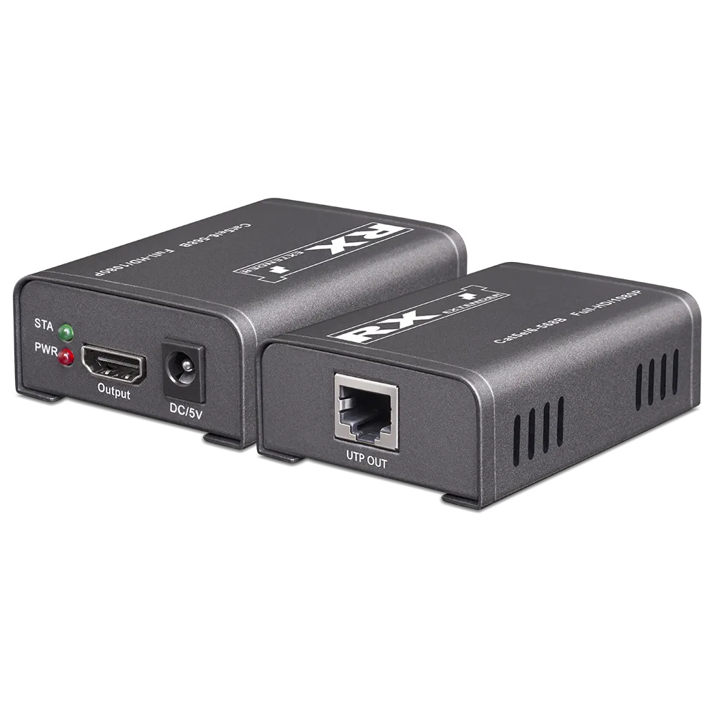 Provision-ISR Kit Extensor HDMI PR-HDoNet+, 1920 x 1200 Pixeles, 1x RJ-45, 2 Piezas