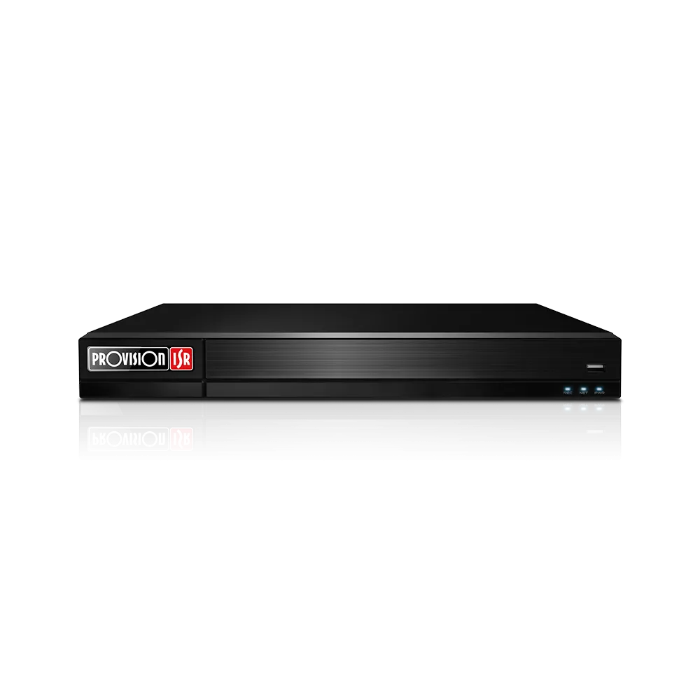 Provision-ISR DVR 24 Canales SH-16200A5N-8L(1U)-V2 para 2 Discos Duros, máx. 10TB, 2 x USB 2.0, 1 x RJ-45