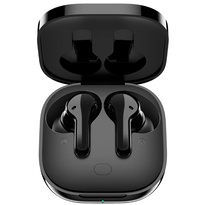 QCY Audífonos Intrauriculares con Micrófono QCY T13, Inalámbrico, Bluetooth, Negro