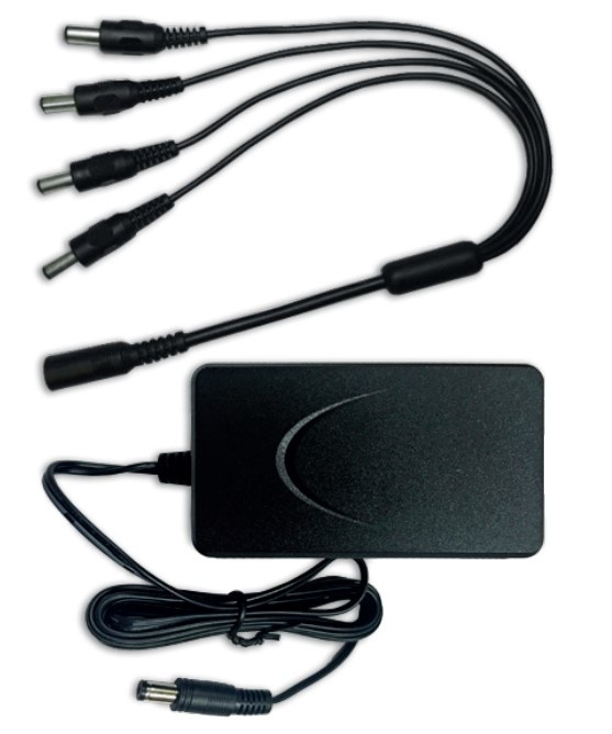 Qian Adaptador de Corriente QAD003, 12V, 3A, Negro