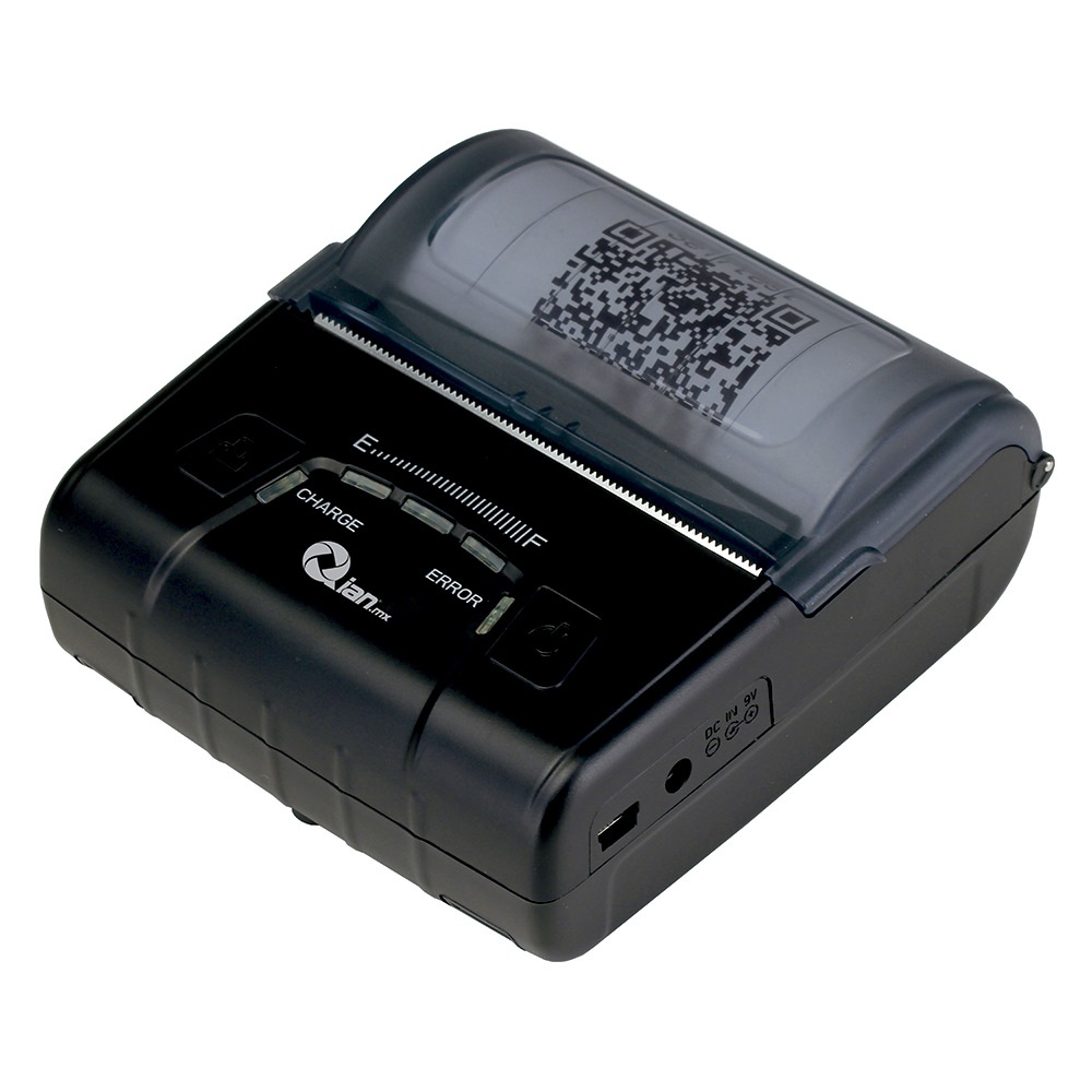 Qian ANJET80, Impresora de Tickets, 203 x 203 DPI, USB 2.0, Bluetooth, Negro