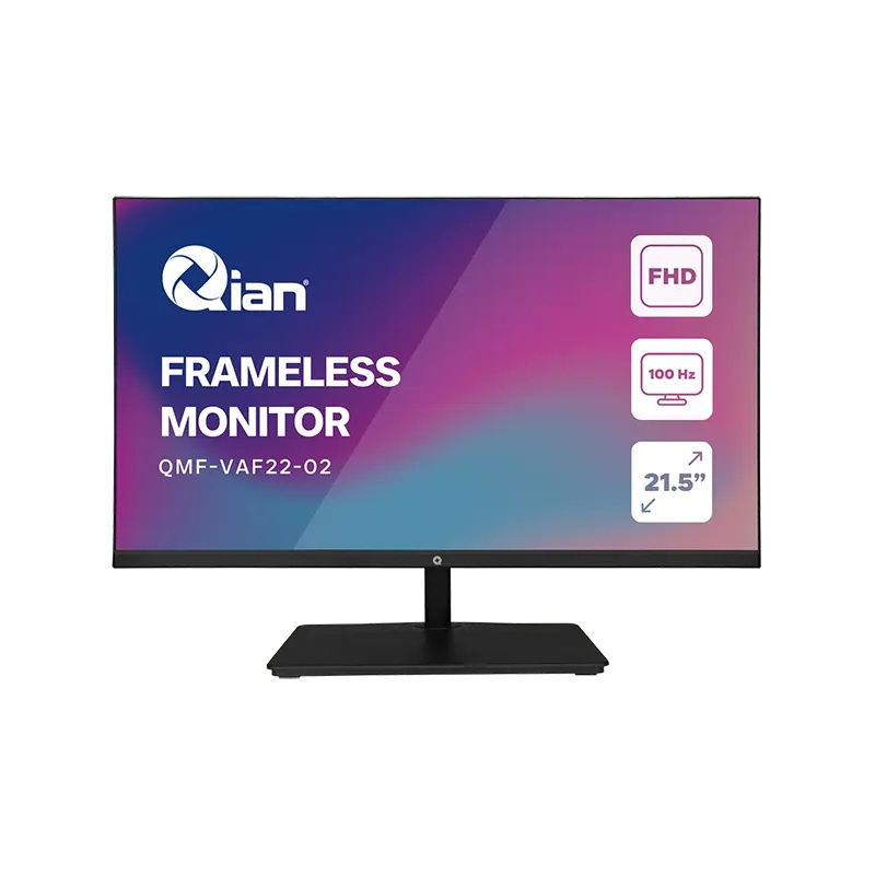 Monitor Qian ProLite 22" LCD 22", 1920x1080 Full HD, 100Hz, HDMI, Negro