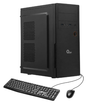 Computadora Qian Onyx, AMD Ryzen 5 5600GT, 8GB, 256GB SSD, Windows 10 Pro + Teclado/Mouse