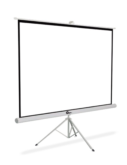 Qian Pantalla de Proyección Manual QPD-69602, 100"