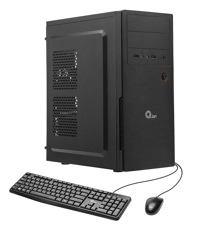 Computadora Qian QPI-OPCI01-01, Intel Core i5-13400, 16GB, 480GB SSD, Windows 11 Prueba + Teclado/Mouse