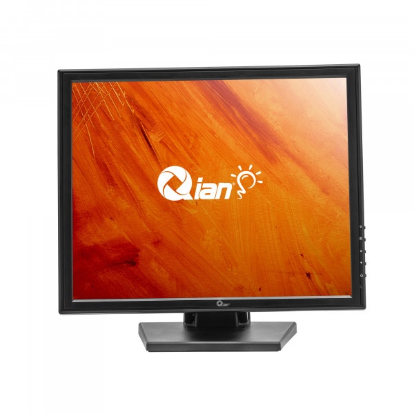 Qian Monitor Tiago LED Touchscreen 17", Negro