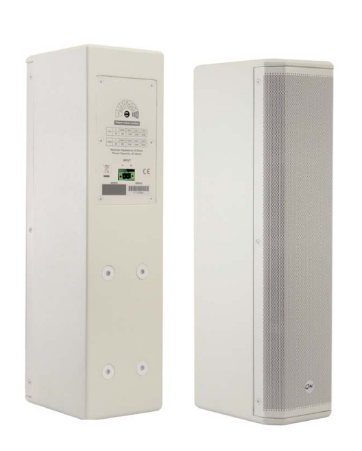 Qmc Bocina de Montaje QMC-L3X4, Alámbrico, 40W RMS, Blanco