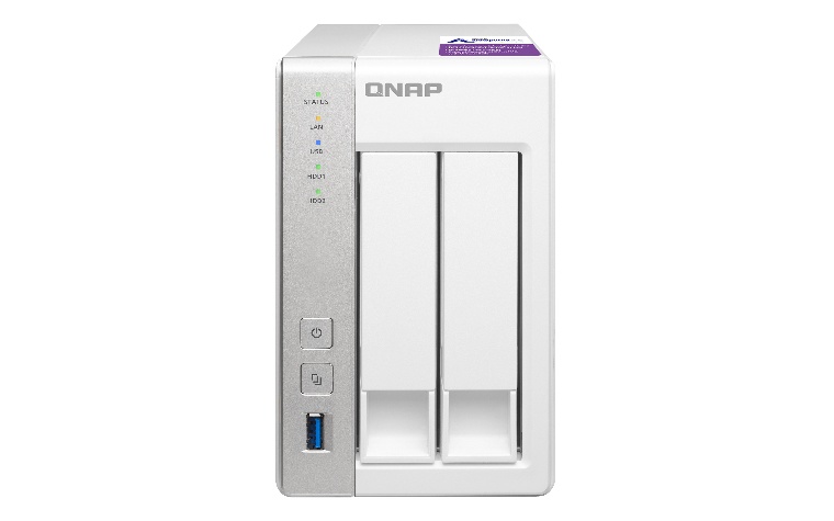 QNAP TS-231P Servidor NAS de 2 Bahías, Annapurna Labs AL212 1.70GHz, 1GB DDR3 - no incluye Discos